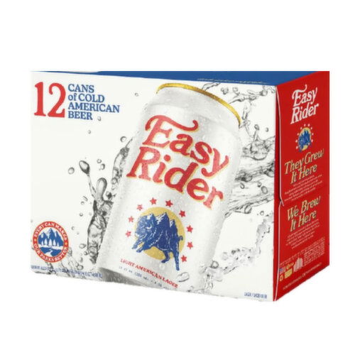 Easy Rider Light American Lager (12-pack)