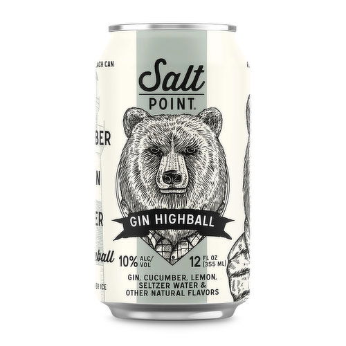 Salt Point Gin Highball (4-pack)