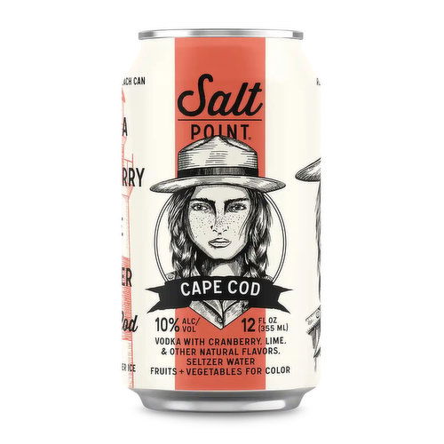 Salt Point Vodka Cape Cod (4-pack)