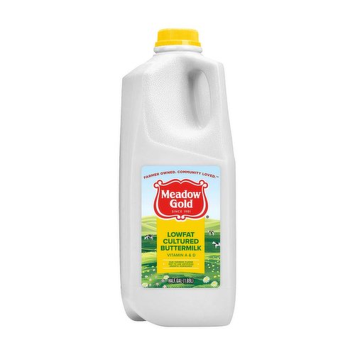 Meadow Gold Cultured 1% Lowfat Buttermilk