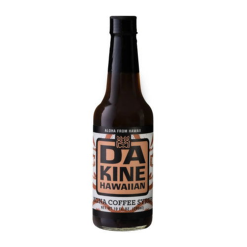 Da Kine Hawaiian Kona Coffee Syrup