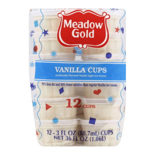 Meadow Gold Vanilla Ice Cream Cups