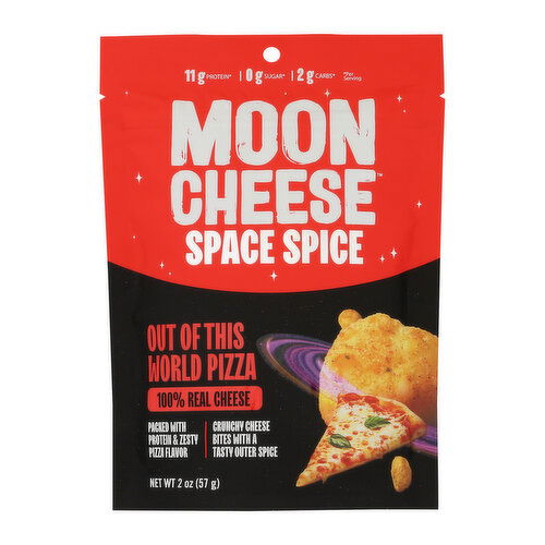 Moon Cheese Space Spice Pizza
