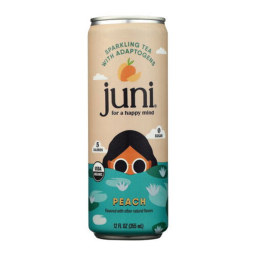 Juni Sparkling Peach Tea