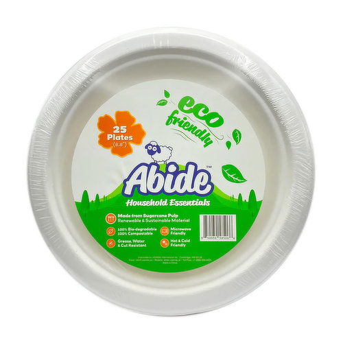 Abide Lunch Plates 25ct