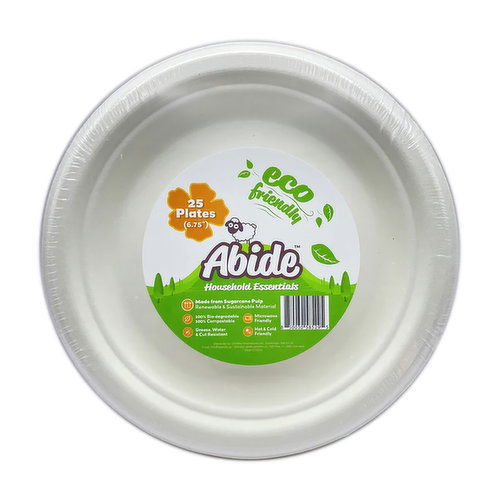 Abide Dessert Plates 6.75"