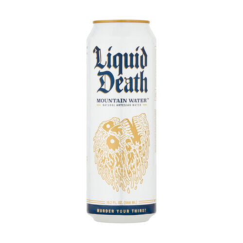 Liquid Death Natural Artesian Mountain Water