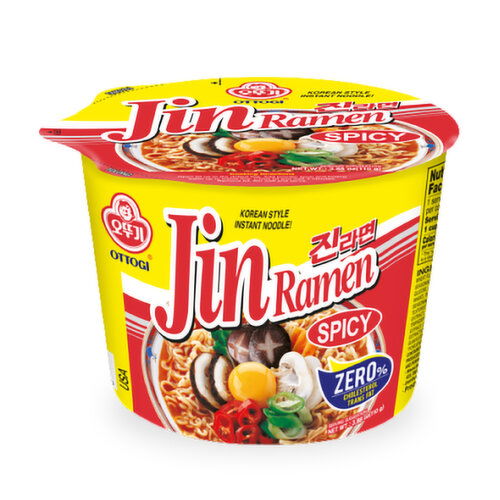 Ottogi Jin Ramen Spicy Bowl