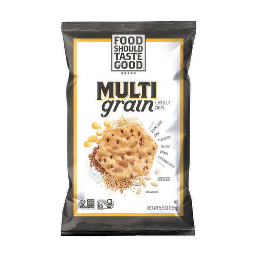 Food Should Taste Good Multi Grain Tortilla Chips