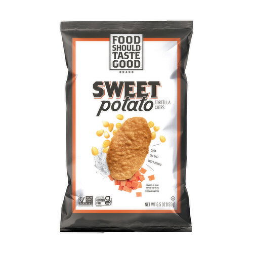 Food Should Taste Good Sweet Potato Tortilla Chips