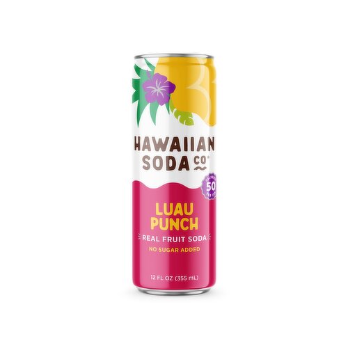 Hawaiian Soda Co Sparkling Luau Punch