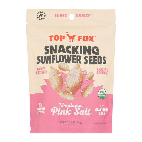 Top Fox Sunflower Seeds Himalayan Pink Salt