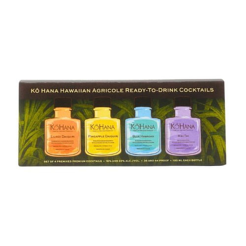 Kohana Daiquiri Assortment 4pk
