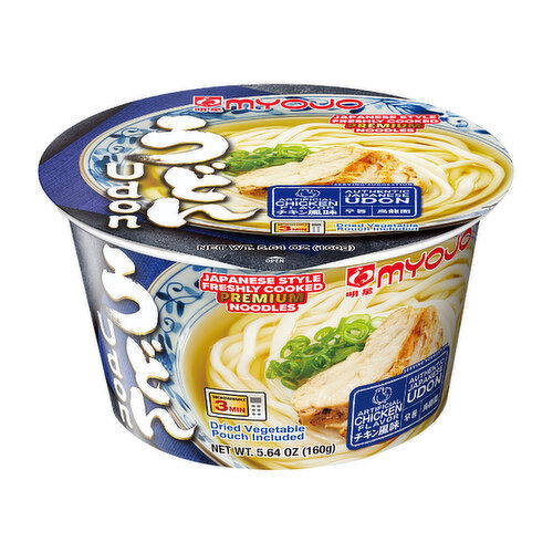 Myojo Chicken Udon Bowl