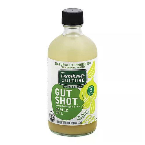 Farmhouse Culture Gut Shot, Garlic Dill