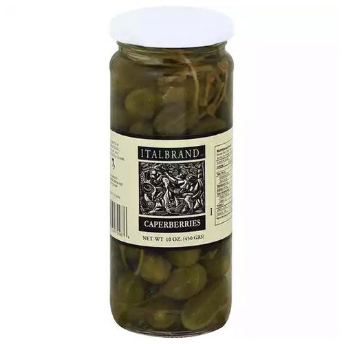 Italbrand Caperberries, 15.9 Ounce