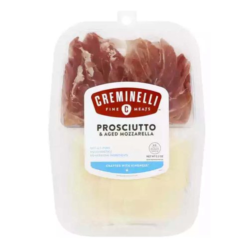 Creminelli Prosciutto, Aged Mozzarella