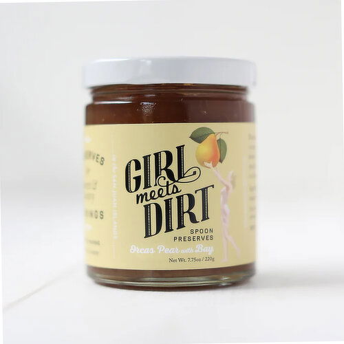 Girl Meets Dirt Orcas Pear with Bay Spoon Preserves