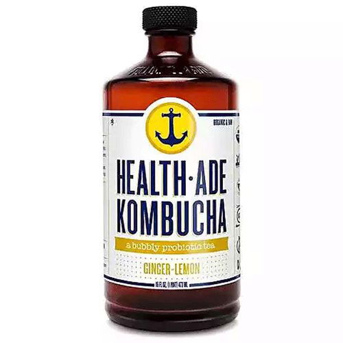 Health-Ade Kombucha Ginger-Lemon Probiotic Tea