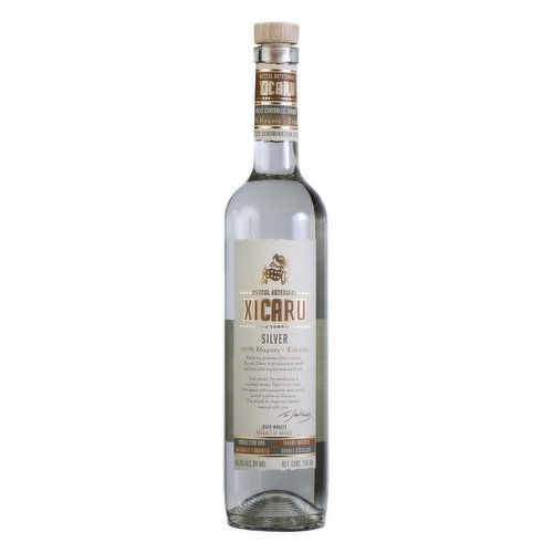 Xicaru Silver Mezcal Tequila