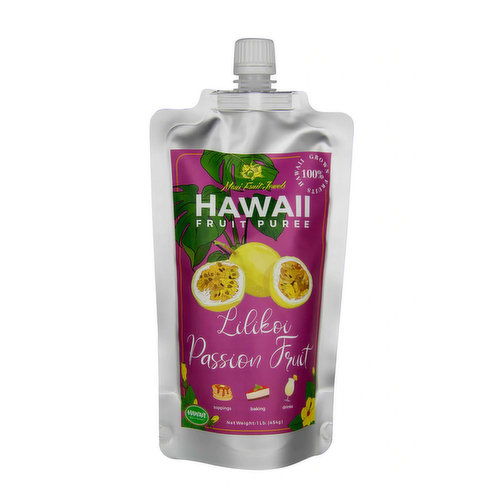 Maui Fruit Jewels Fruit Purees Lilikoi