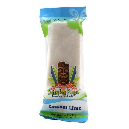 Shaka Pops Coconut Lime