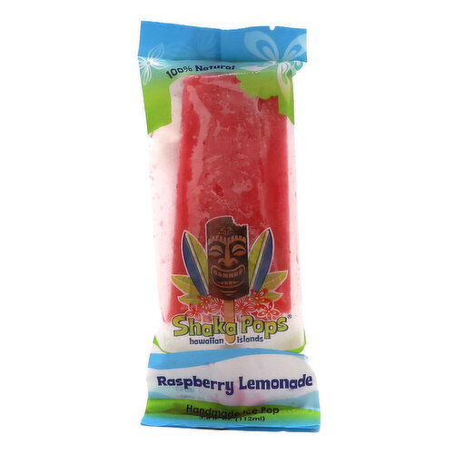 Shaka Pops Raspberry Lemonade
