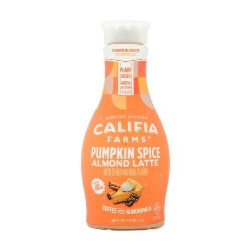 Califia Farms Pumpkin Spice Almond Latte Coffee