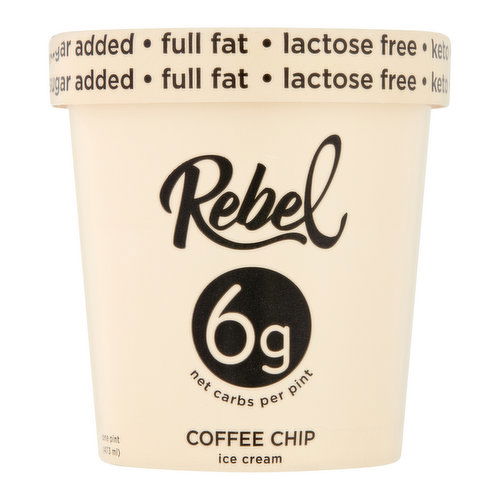 Rebel Coffee Chip Ice Cream