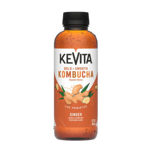 KeVita Master Brew Kombucha Ginger Naturally Flavored