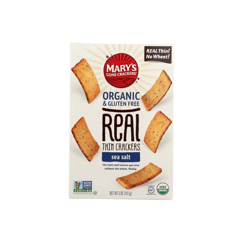 Mary's Organic & Gluten Free Thin Crackers, Sea Salt