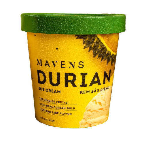 Mavens Durian Ice Cream