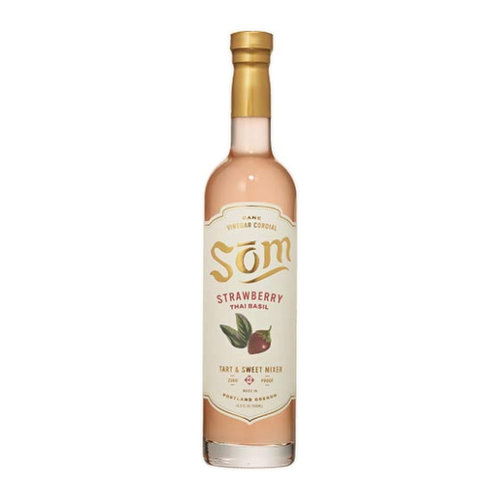 Som Cane Cordial Strawberry Thai Basil