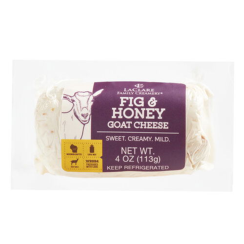 LaClare Family Creamery Chevre Fig & Honey Log