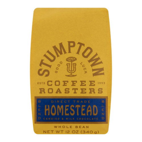 Stumptown Homestead Candied & Milk Chocolate Blend Whole Bean Coffee