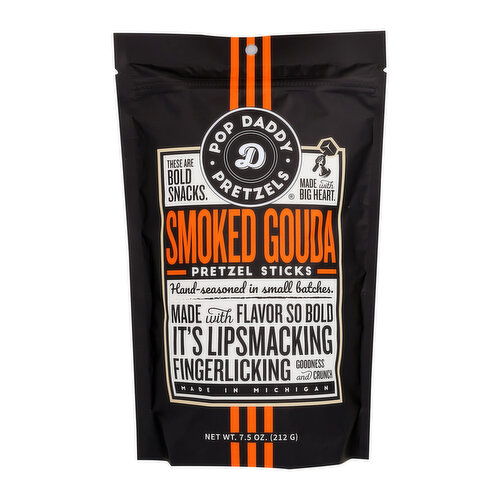 Pop Daddy Pretzels Smoked Gouda