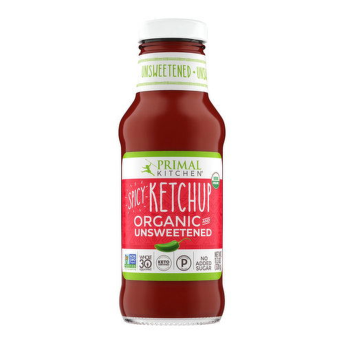 Primal Kitchen Unsweetened Spicy Ketchup