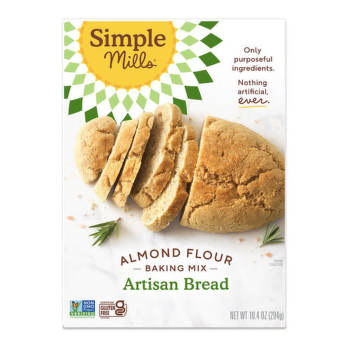 Simple Mills Gluten Free Artisan Bread Mix