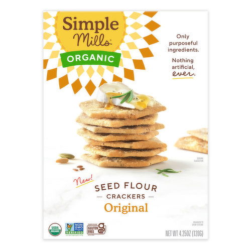 Simple Mills Crackers Seed Flour