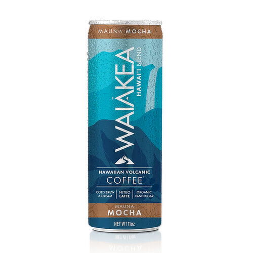Waiakea Mauna RTD Mocha Cold Brew Coffee