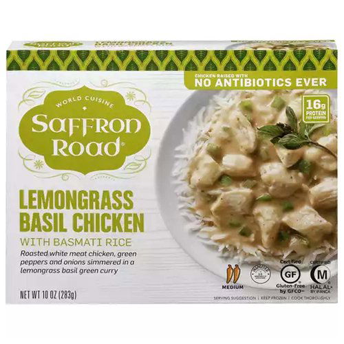 Saffron Road Lemongrass Basil Chicken