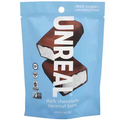 Unreal dark chocolate coconut bars discount
