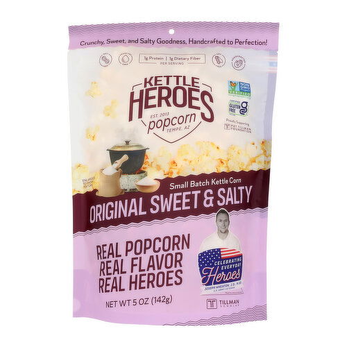 Kettle Heroes Original Sweet Salty Popcorn
