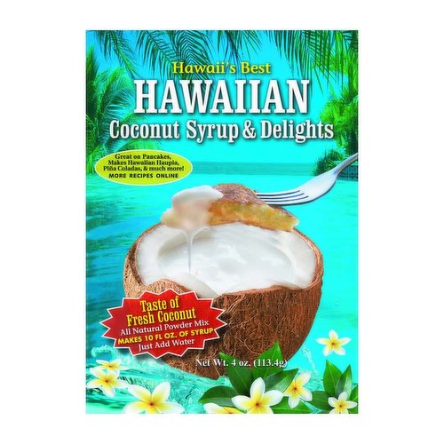 Hawaii's Best Powder Coconut Syrup Mix