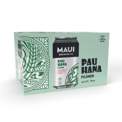 Maui Brewing Pau Hana Pilsner (6-pack)