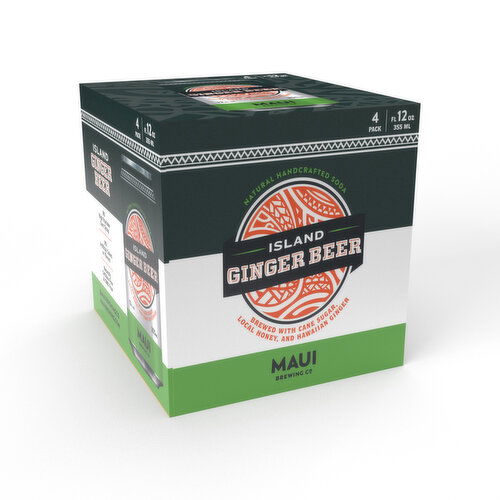 Maui Brew Island Ginger Beer (4-pack)