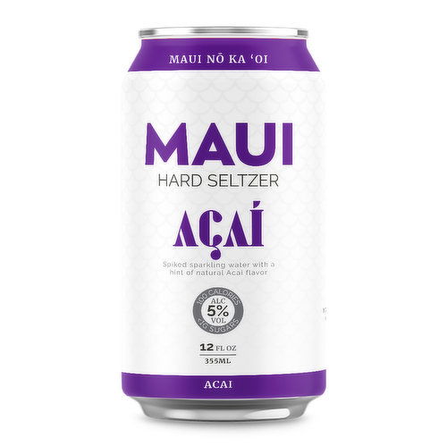 Maui Brew Acai Hard Seltzer (6-pack) - OLD