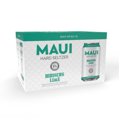 Maui Brewing Hibiscus Lime Hard Seltzer (6-pack)