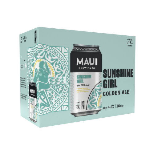Maui Brewing Sunshine Girl Golden Ale (12-pack)