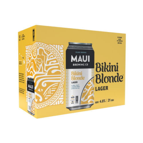 Maui Brewing Bikini Blonde Lager (12-pack)